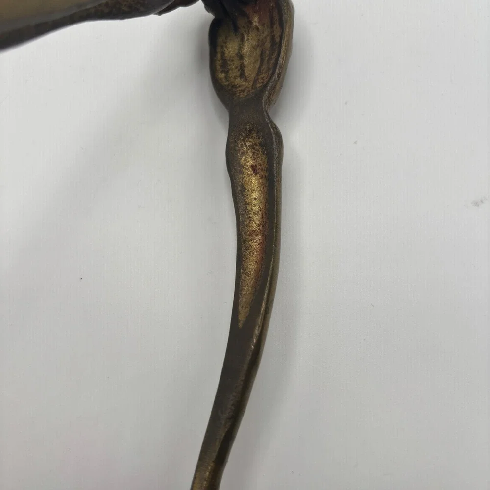 Vintage Brass Jester Nutcracker Whimsical Punch‎ Character Face Novelty Tool